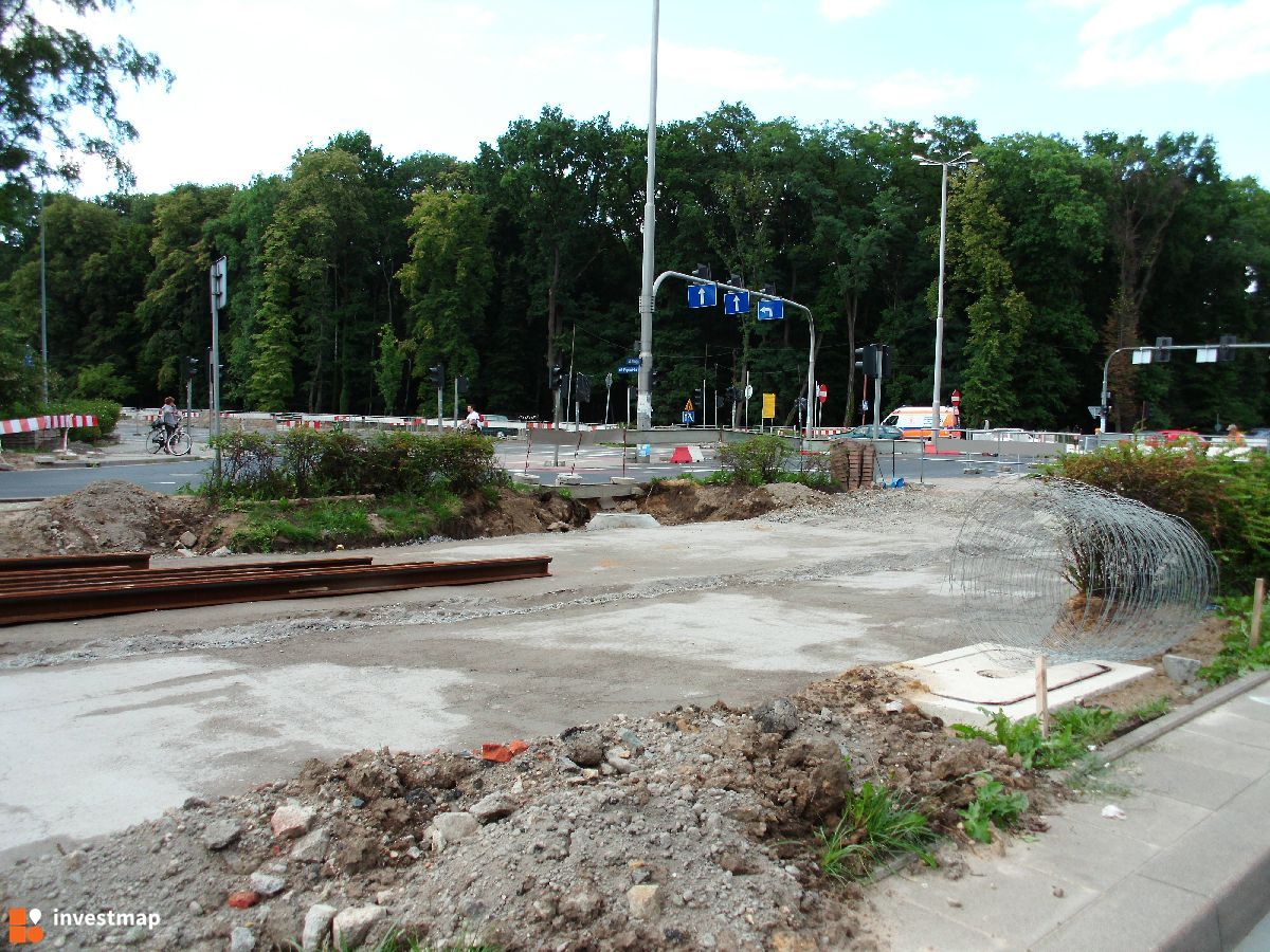 Zdjęcie [Wrocław] Linia tramwajowa na Kozanów fot. Jan Augustynowski