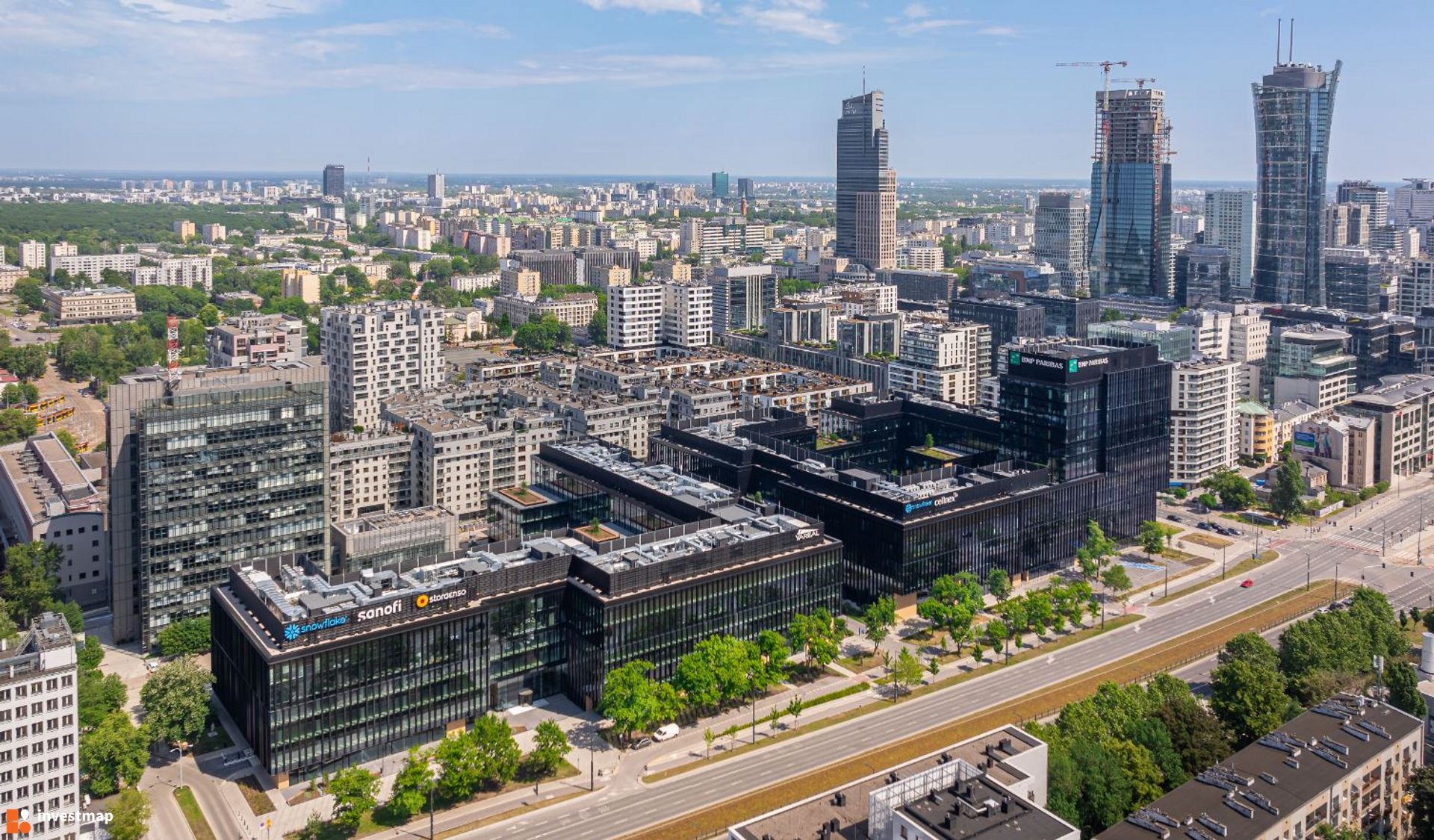 W Warszawie najemcy stawiają na kampusy biurowe