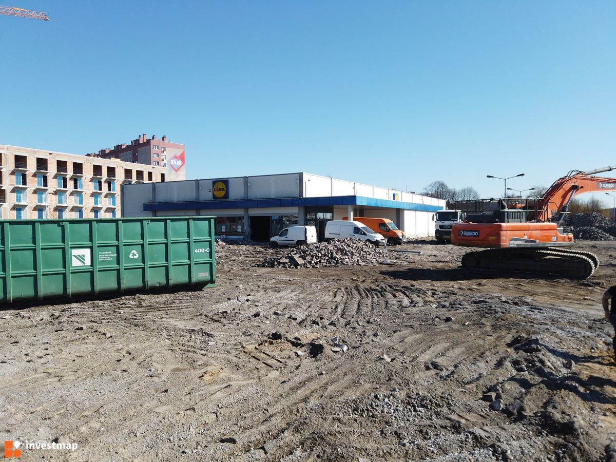 Zdjęcie Lidl, ul. Okulickiego fot. Damian Daraż 