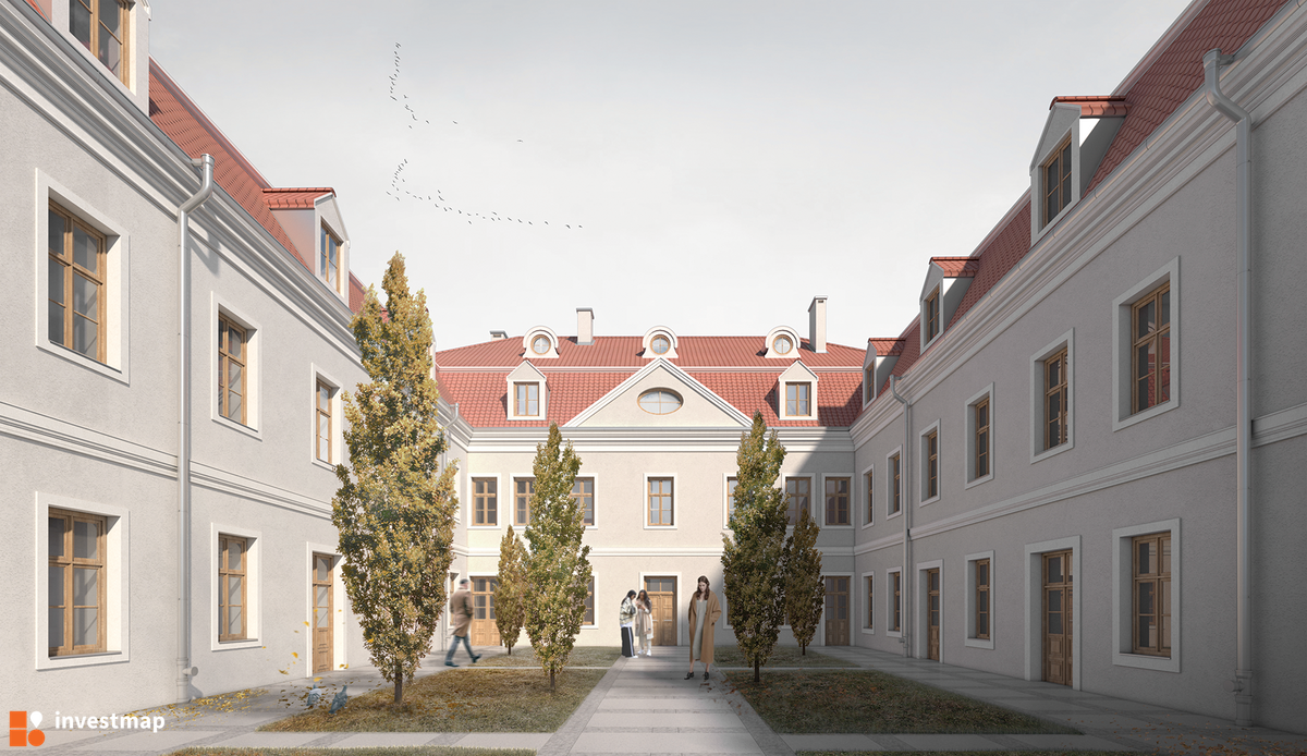 Wizualizacja Pałac Potockich w Lublinie 