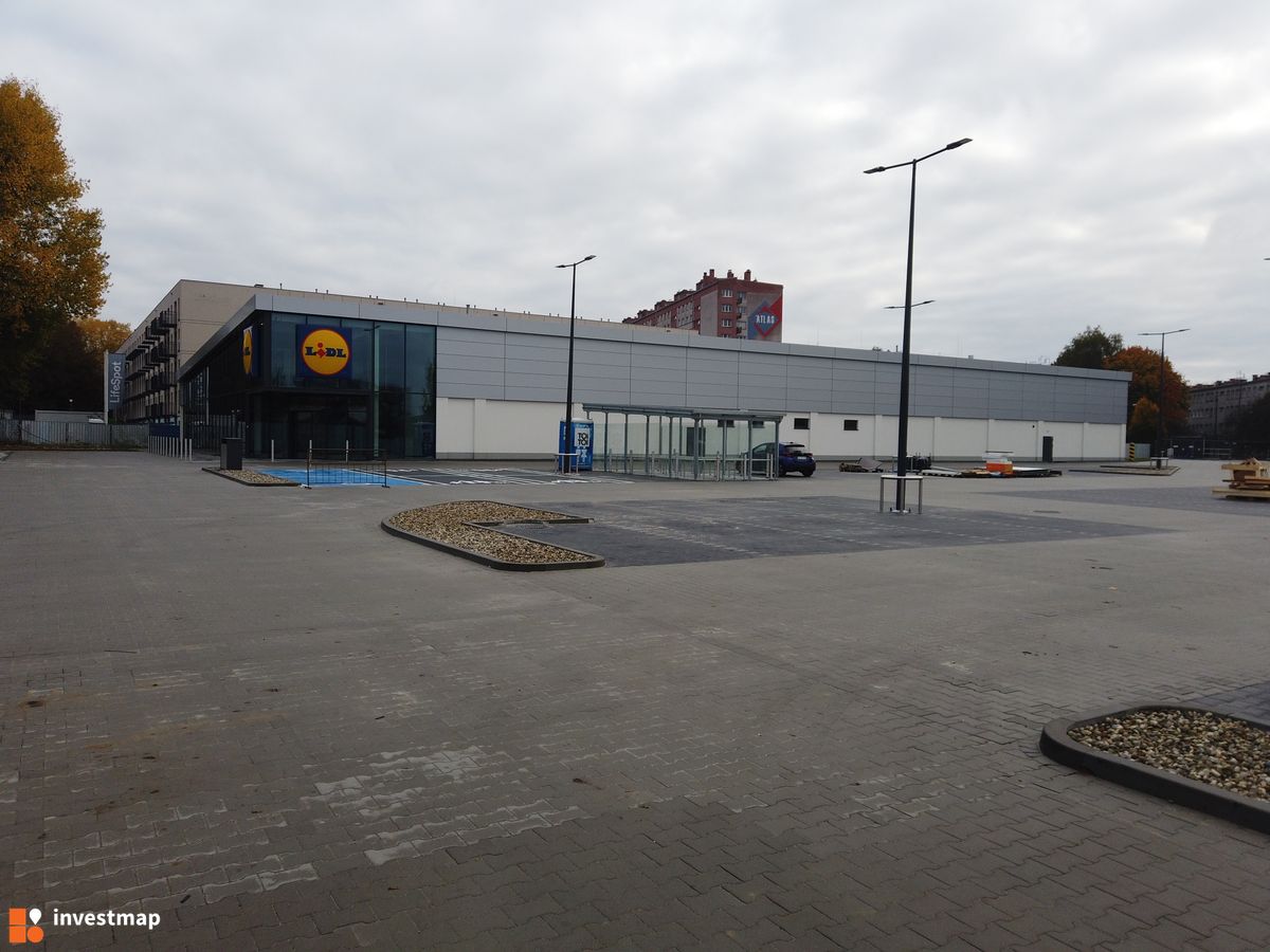 Zdjęcie Lidl, ul. Okulickiego fot. Damian Daraż 
