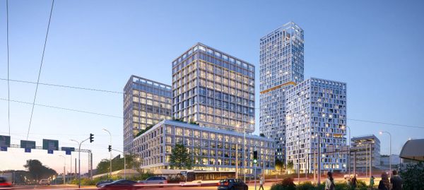 W Gdyni powstaje I etap SKYCITY ze 120-metrowym wieżowcem [FILMY+WIZUALIZACJE]