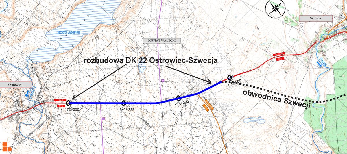 Wizualizacja DK22 Ostrowiec – Szwecja dodał Wojciech Jenda
