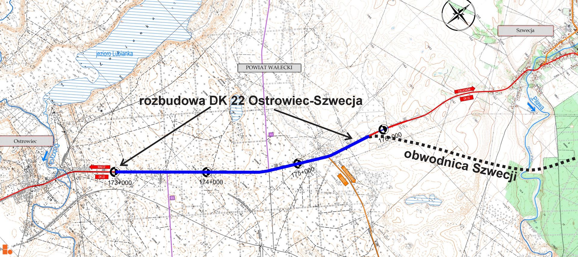 DK22 Ostrowiec – Szwecja