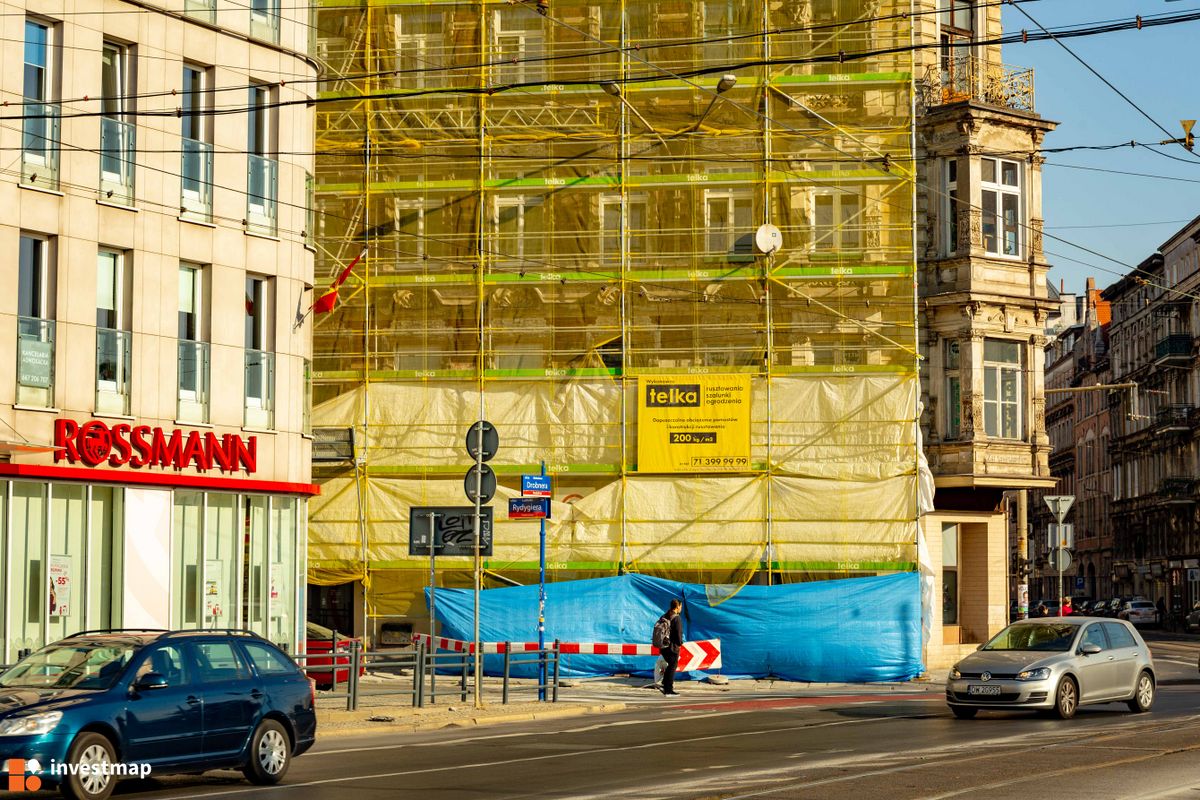 Zdjęcie [Wrocław] Remont kamienicy Łokietka 2 
