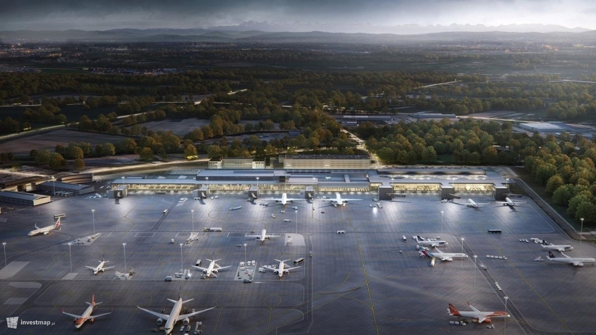 Terminal pasażerski krakowskiego lotniska zostanie rozbudowany 