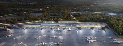 Kraków Airport rusza z największą inwestycją w swojej historii - wielką rozbudową terminalu pasażerskiego [WIZUALIZACJE]