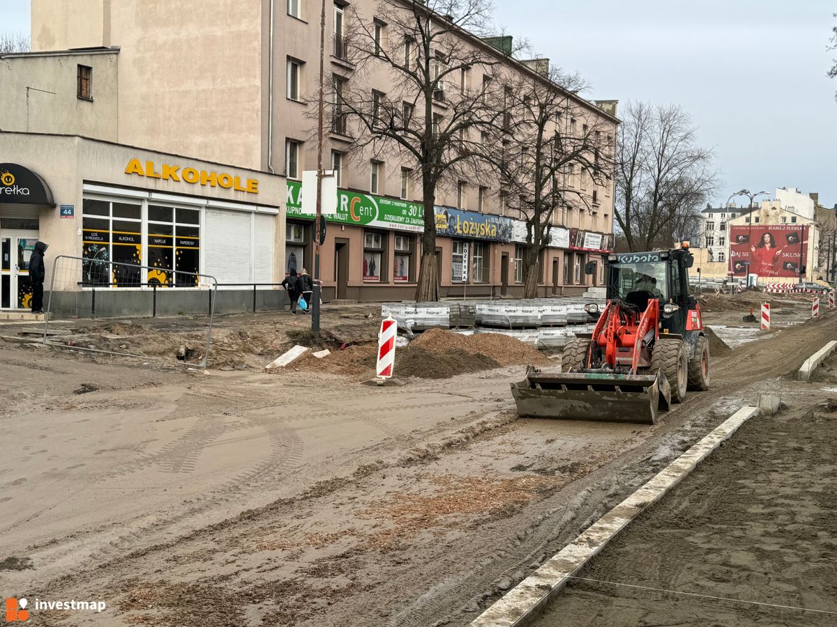 Zdjęcie Remont ul. Przybyszewskiego fot. Jan Augustynowski