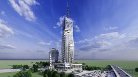 Tak będzie wyglądał najwyższy wieżowiec mieszkalny w Polsce [FILM+WIZUALIZACJE+ZDJĘCIA]