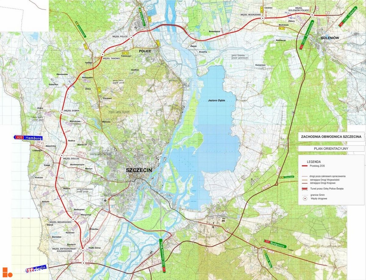 Wizualizacja S6 Dołuje – Police dodał Wojciech Jenda