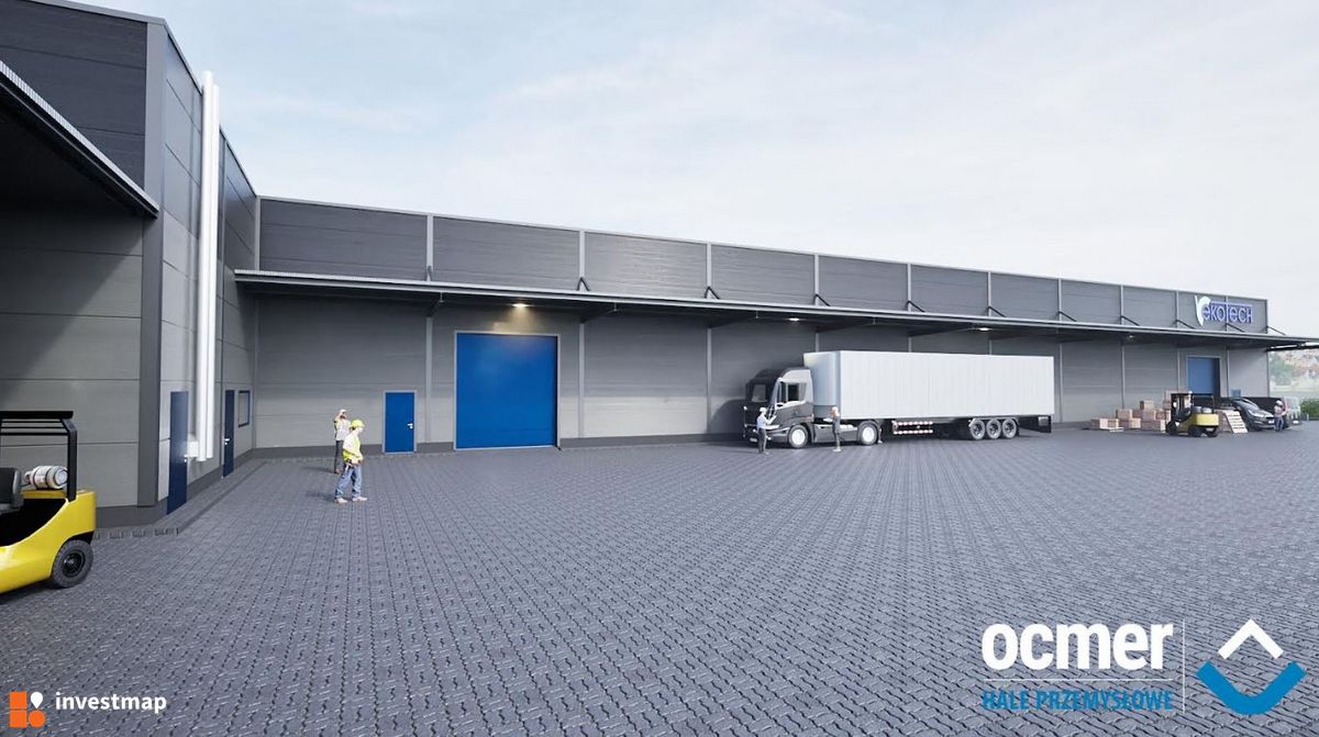 Wizualizacja Zakład produkcyjny Eko-Tech dodał Orzech 