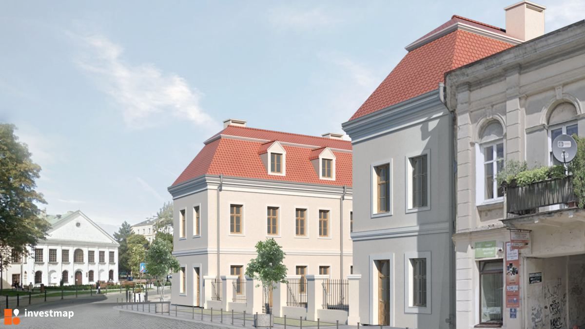 Wizualizacja Pałac Potockich w Lublinie 