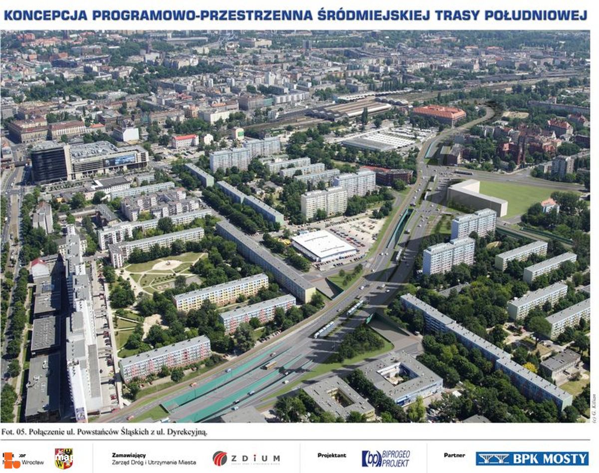 Wizualizacja [Wrocław] Śródmiejska Trasa Południowa dodał Jan Augustynowski