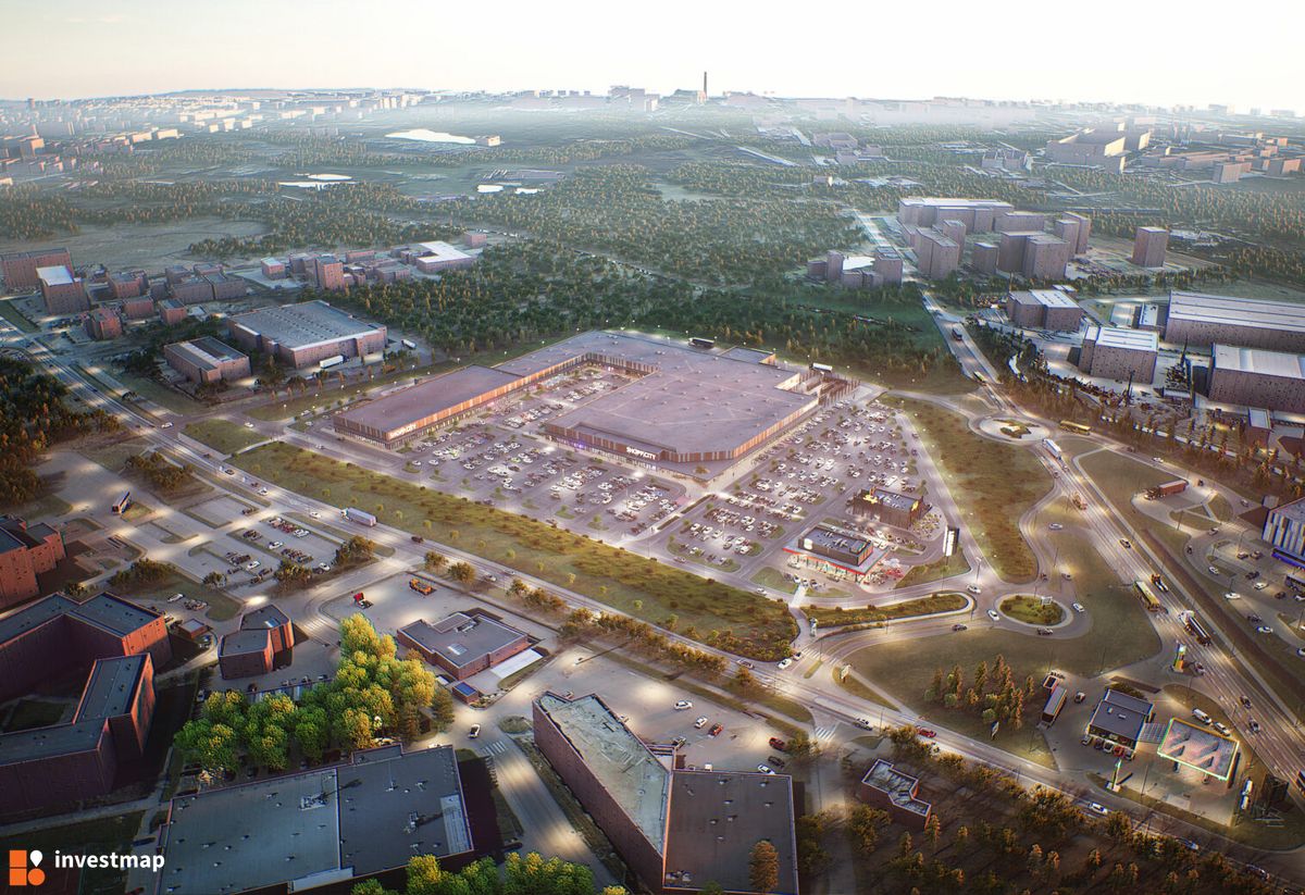 Wizualizacja Park handlowy SHOPP.CITY Mysłowice dodał Orzech 