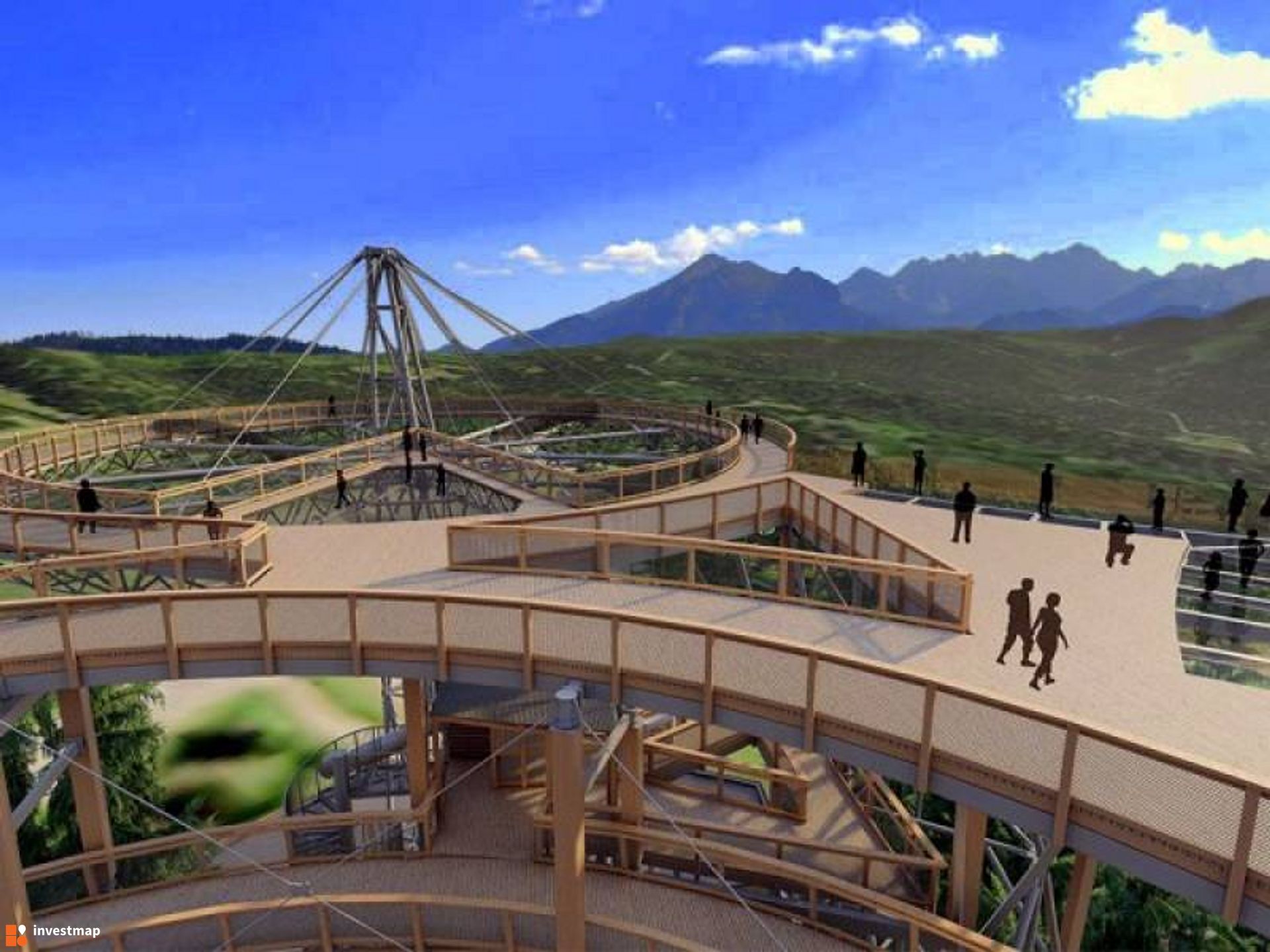 Sky Walk Serce Poronina