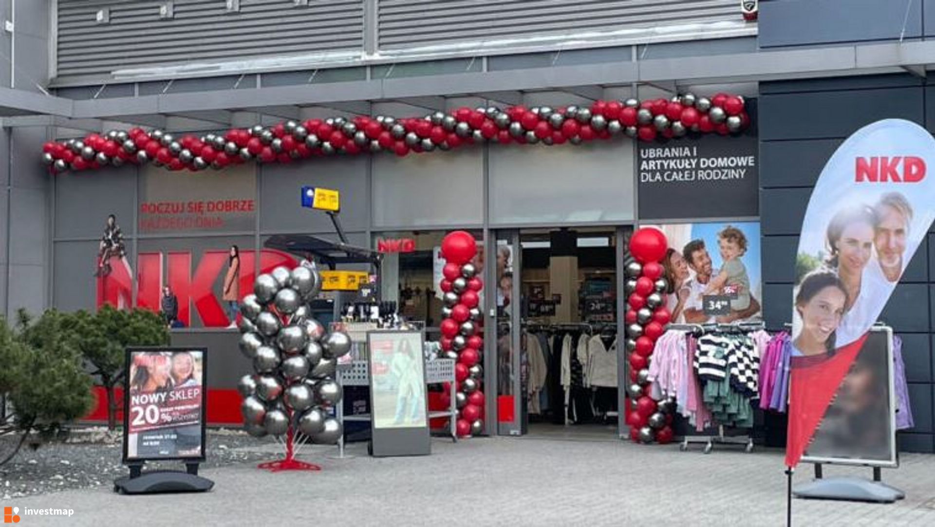 Niemiecka sieć marketów odzieżowych NKD otworzyła nowy sklep we Wrocławiu