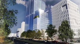 W centrum Wrocławia powstanie 100‑metrowy wieżowiec i ogromny kompleks usługowo‑mieszkaniowy? [WIZUALIZACJE]