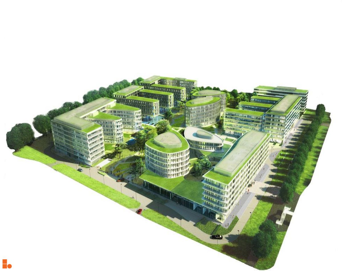 Wizualizacja Warszawa Business Garden dodał alsen strasse 67 