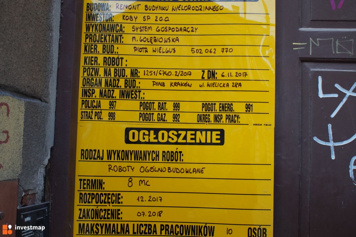 Zdjęcie [Kraków] Remont Kamienicy, ul. Limanowskiego 17 fot. Damian Daraż 