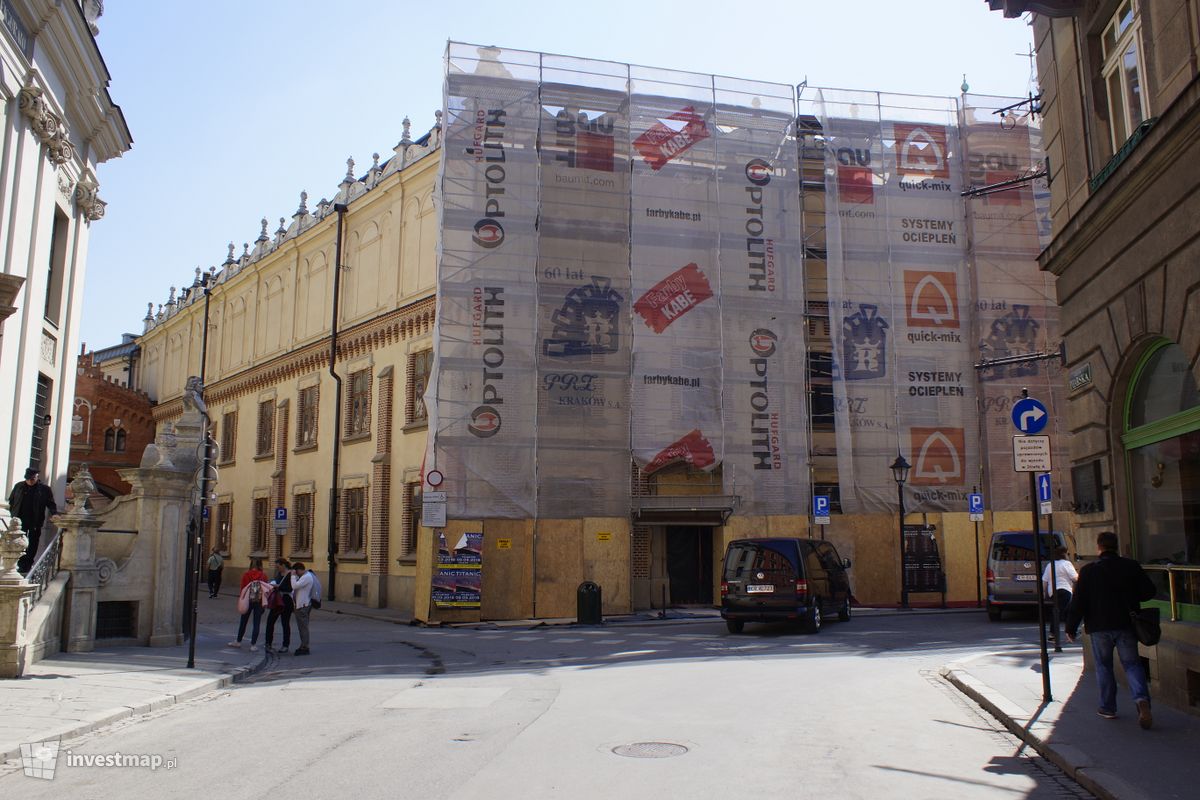 Zdjęcie [Kraków] Muzeum Czartoryskich - remont, przebudowa ul.Św. Jana 19 fot. Damian Daraż 