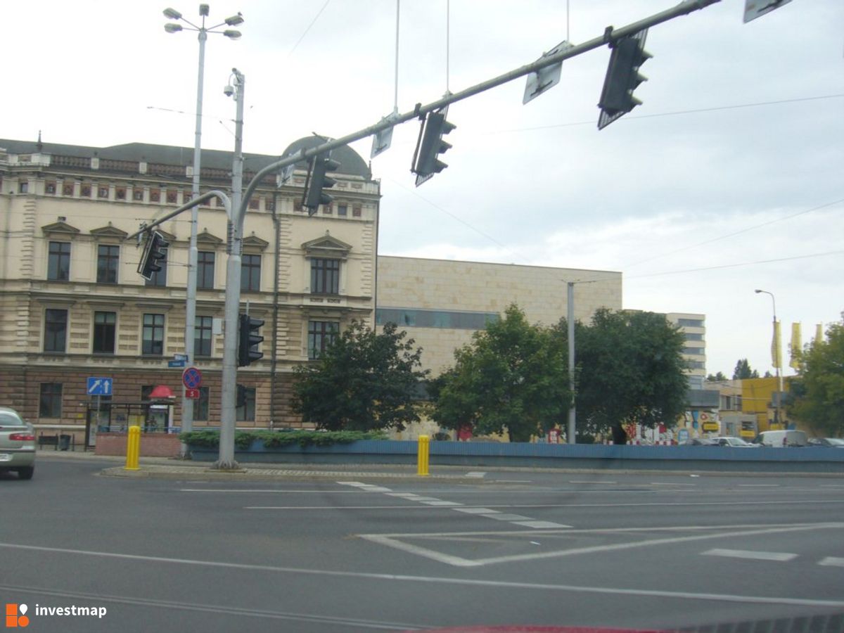 Zdjęcie [Wrocław] Budowa sali koncertowej (budynek E) i remont sal dydaktycznych (budynek D) (Akademia Muzyczna) fot. Orzech 