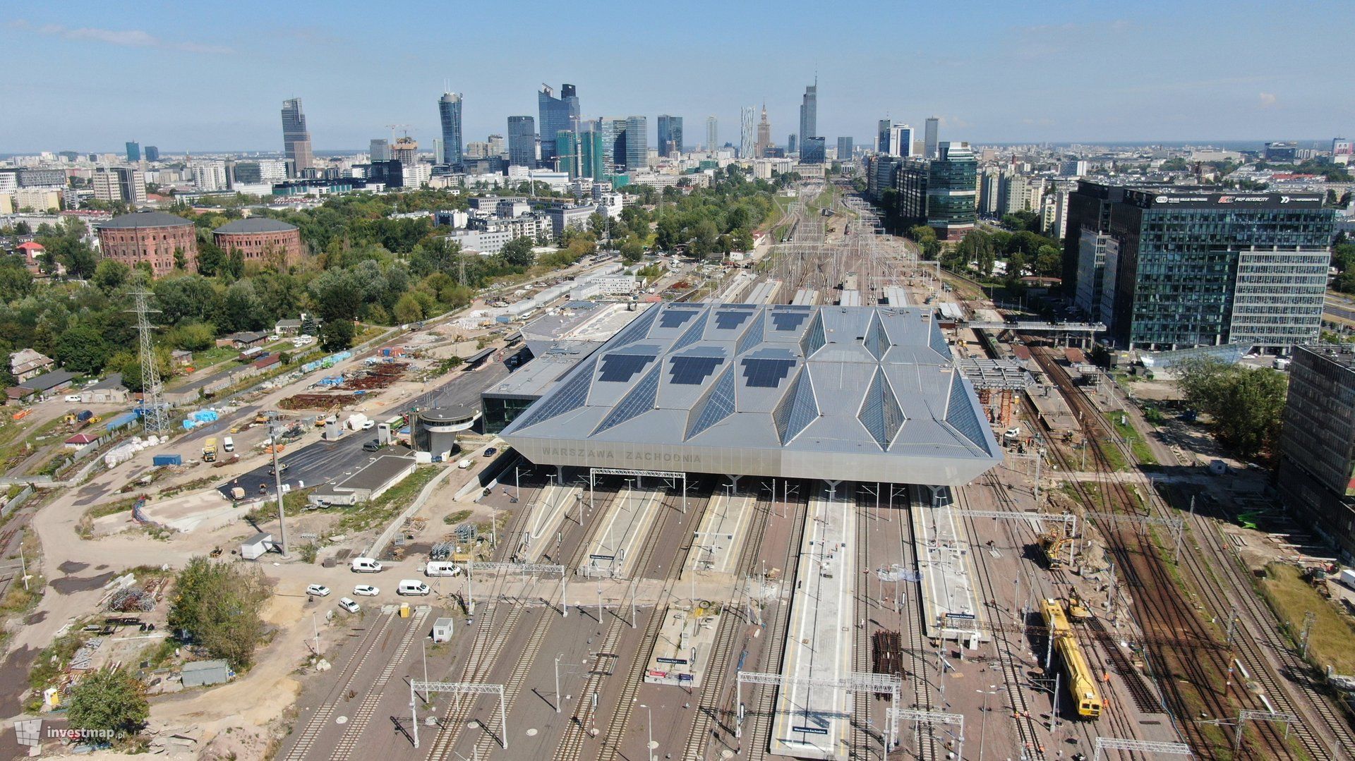 Trwa budowa największego węzła przesiadkowego w Polsce – nowego dworca Warszawa Zachodnia 