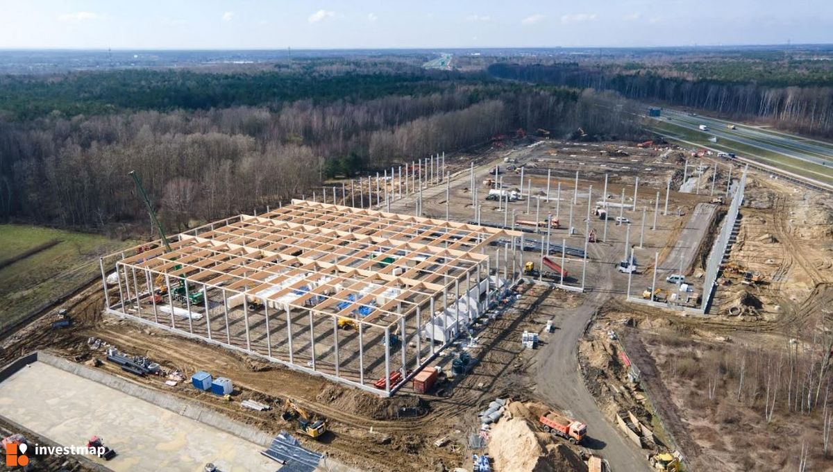 Zdjęcie GLP Warsaw VI Logistics Centre fot. Orzech 