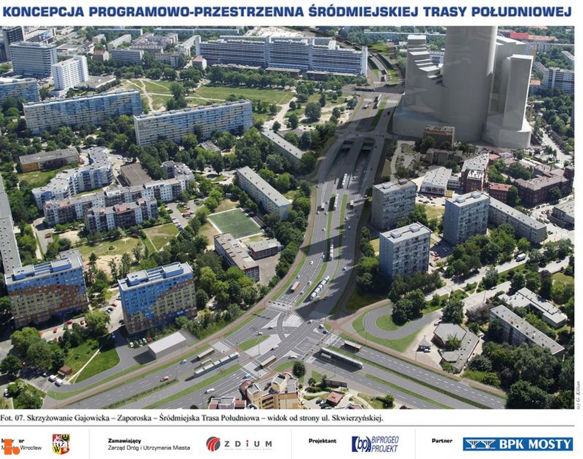 Wizualizacja [Wrocław] Śródmiejska Trasa Południowa dodał Jan Augustynowski