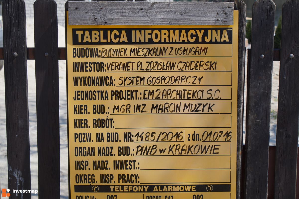 Zdjęcie [Kraków] Budynek Mieszkalny, ul. Sochy fot. Damian Daraż 