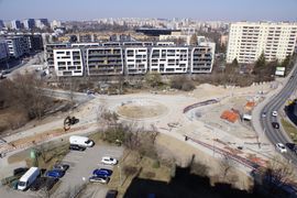 U zbiegu ulic Sołtysowskiej i Centralnej w Krakowie powstaje nowe rondo [ZDJĘCIA]