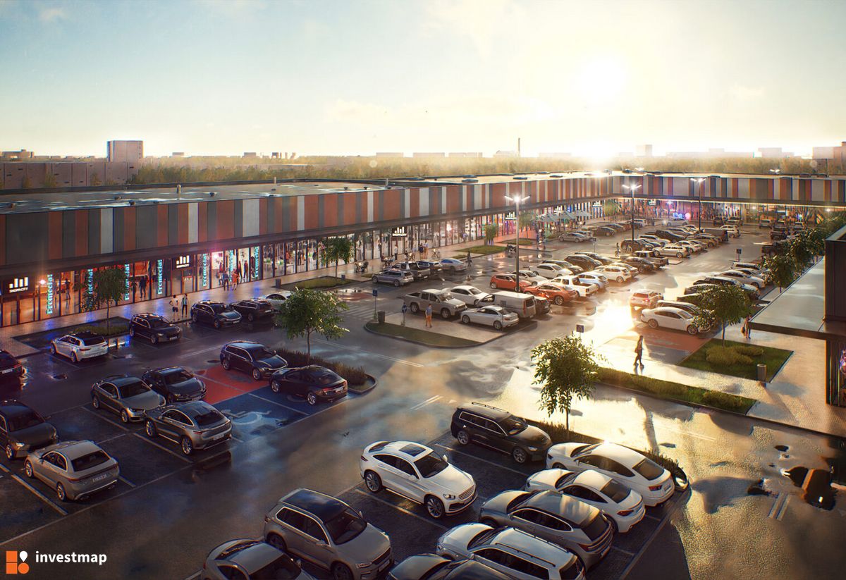 Wizualizacja Park handlowy SHOPP.CITY Mysłowice dodał Orzech 