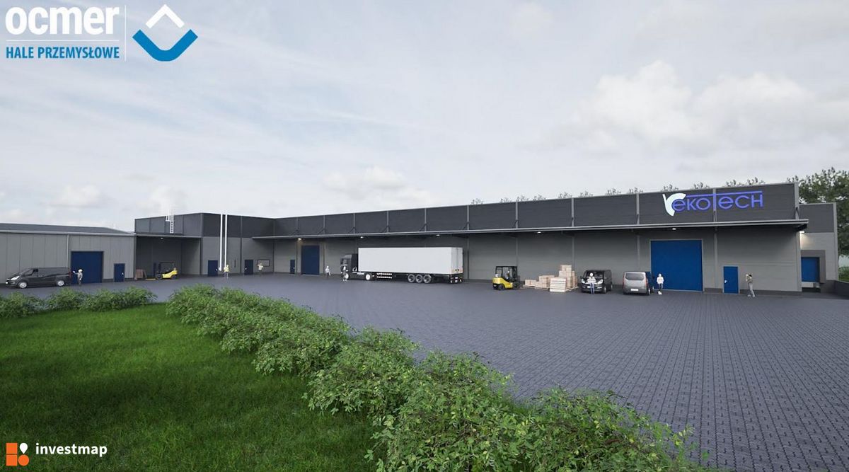 Wizualizacja Zakład produkcyjny Eko-Tech dodał Orzech 