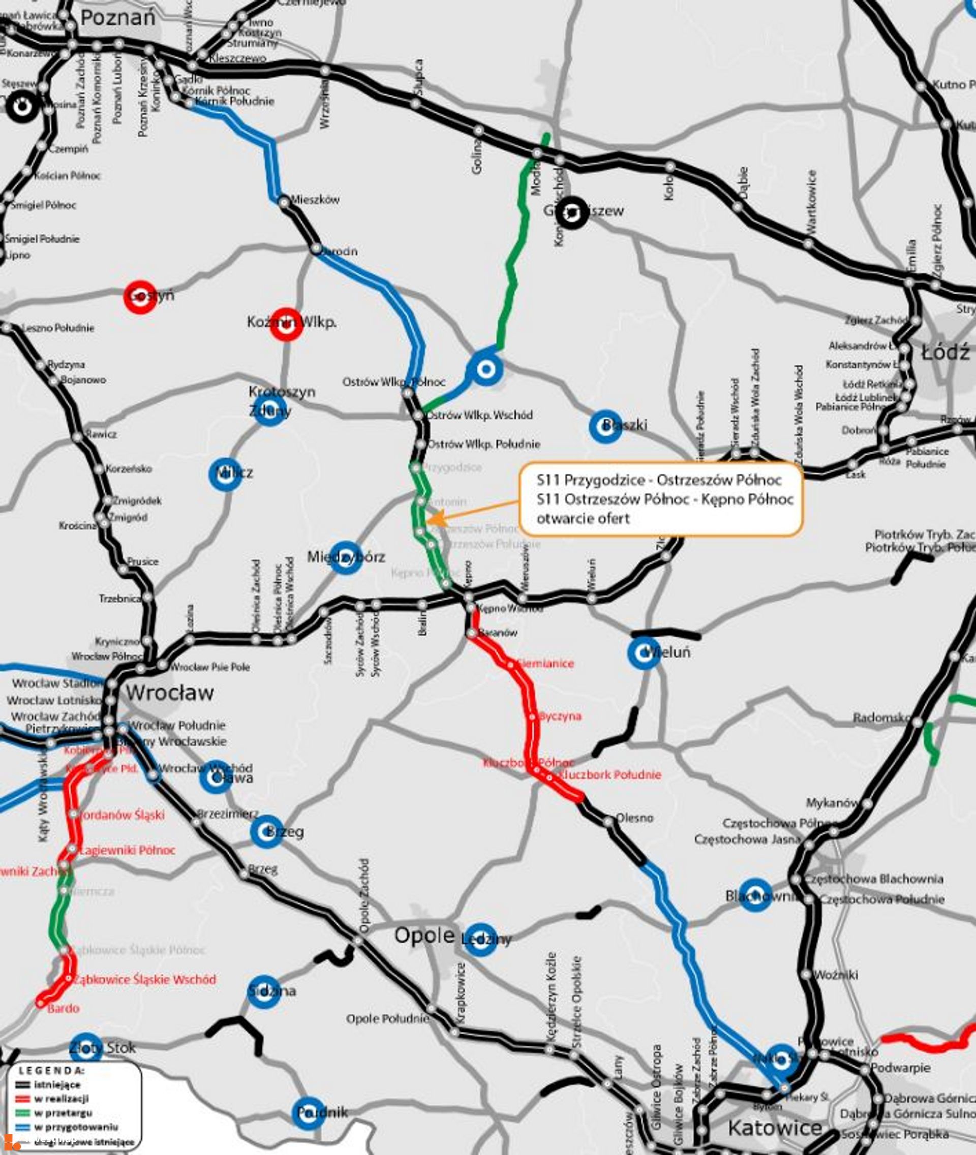 S11 Ostrów Wielkopolski – Kępno