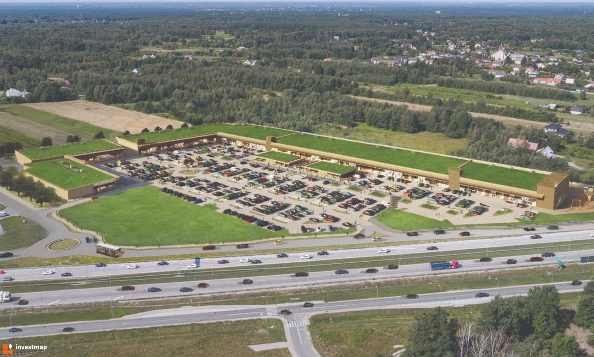 Ruszyła budowa nowego, wielkiego parku handlowego pod Warszawą 