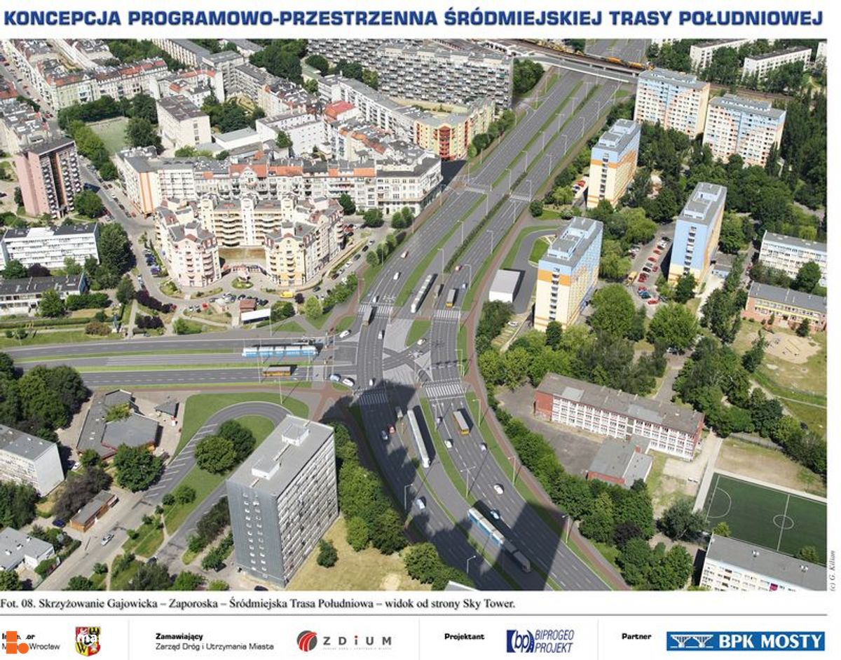 Wizualizacja [Wrocław] Śródmiejska Trasa Południowa dodał Jan Augustynowski