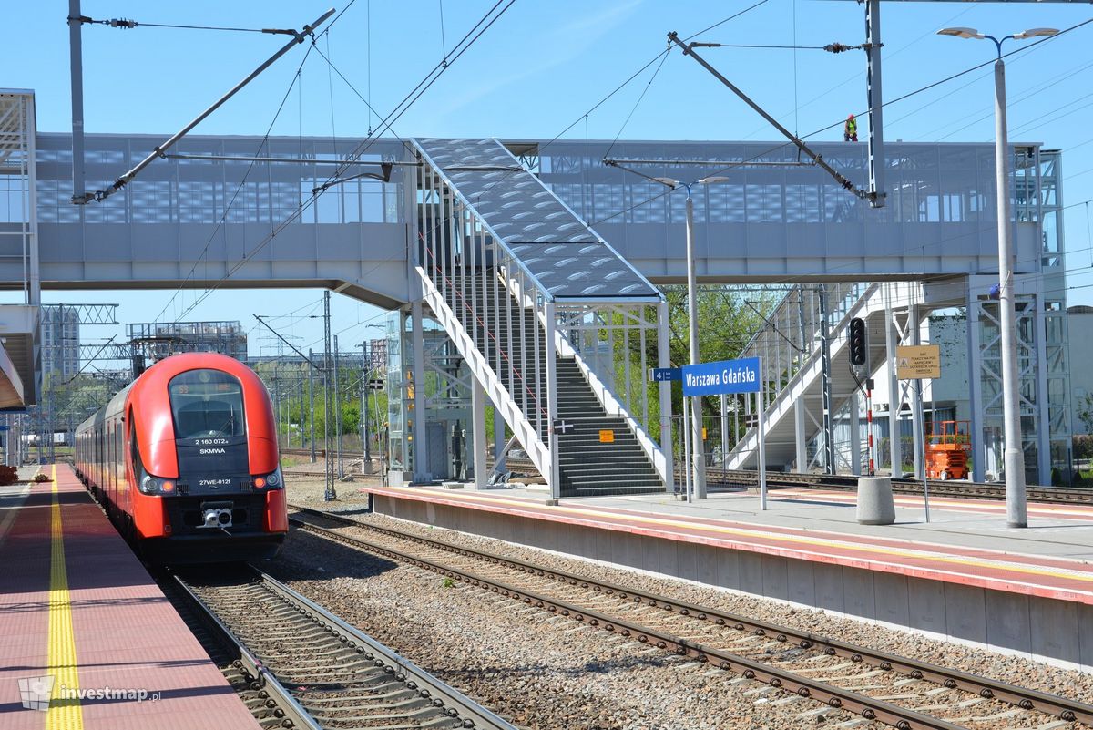 Zdjęcie Modernizacja stacji Warszawa Gdańska fot. Orzech 