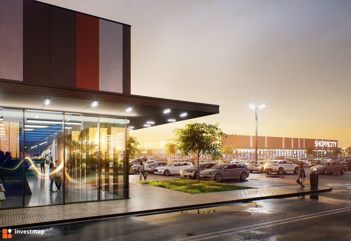 Wizualizacja Park handlowy SHOPP.CITY Mysłowice dodał Orzech 