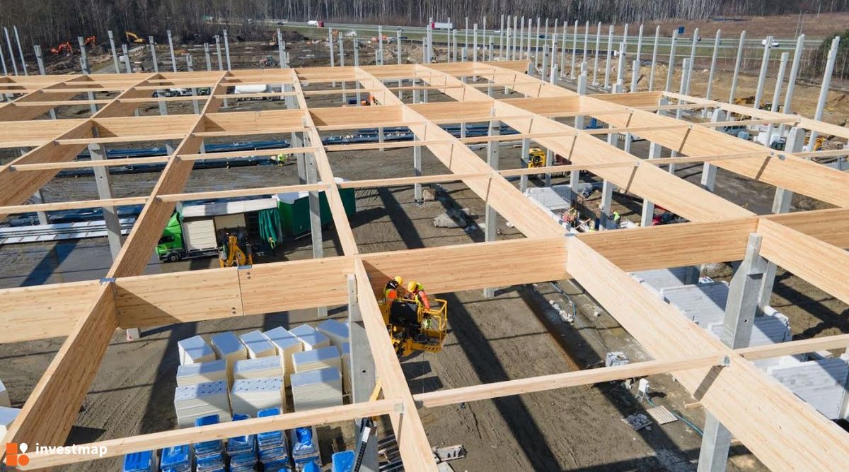 Zdjęcie GLP Warsaw VI Logistics Centre fot. Orzech 