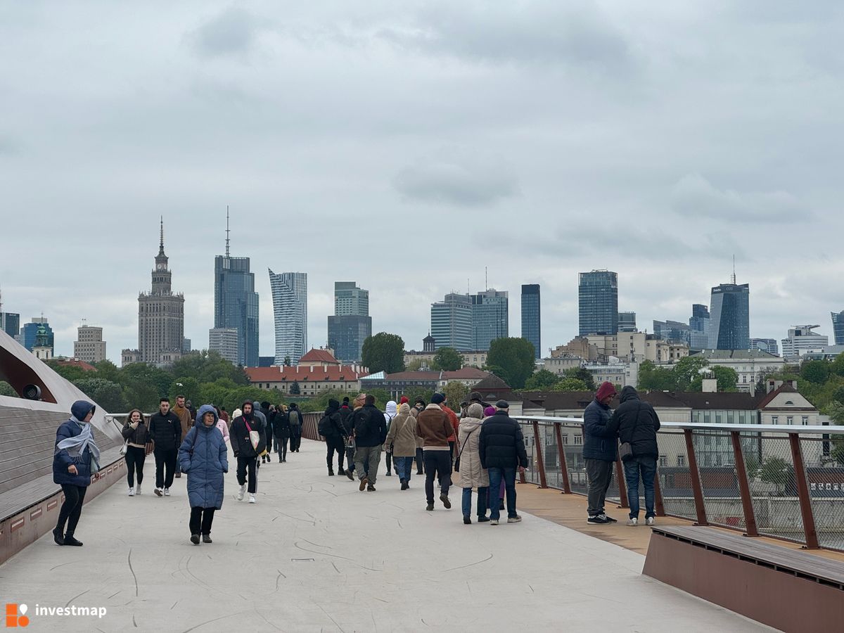 Zdjęcie Most pieszo-rowerowy przez Wisłę fot. Jan Augustynowski