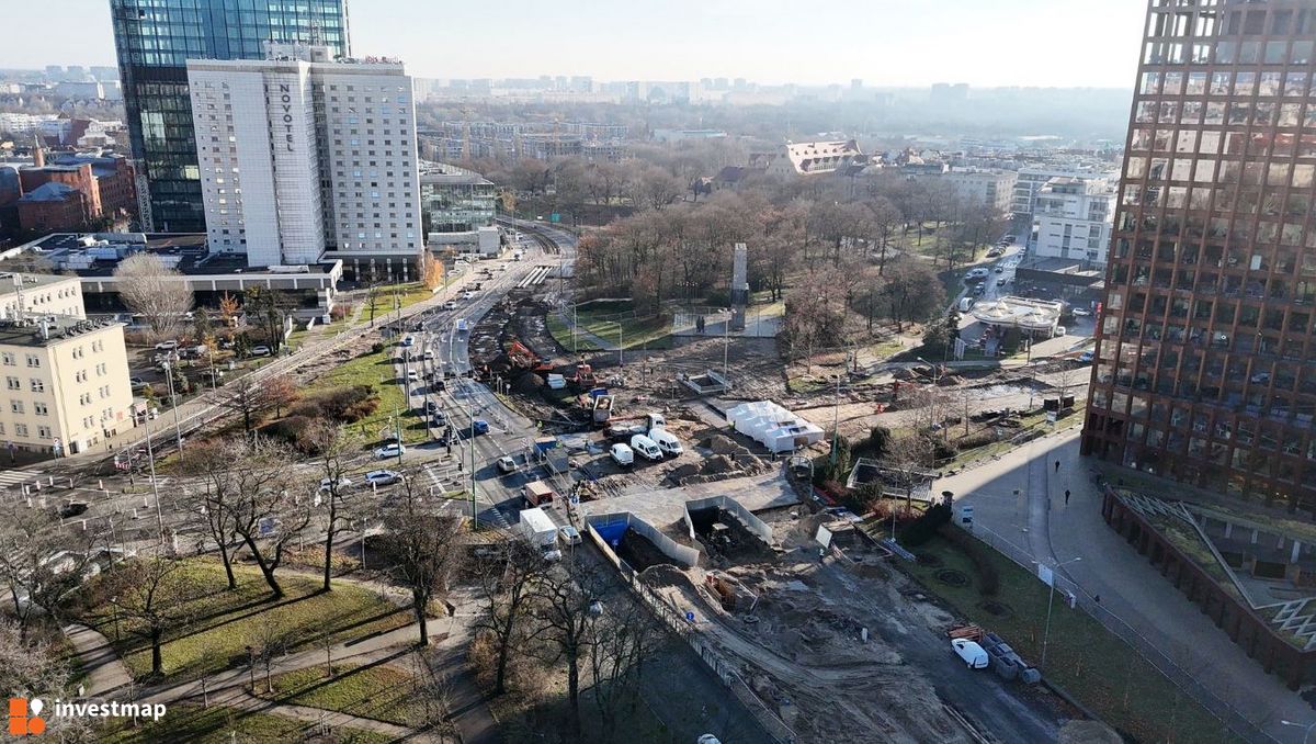 Zdjęcie Trasa tramwajowa, ul. Ratajczaka fot. Orzech 