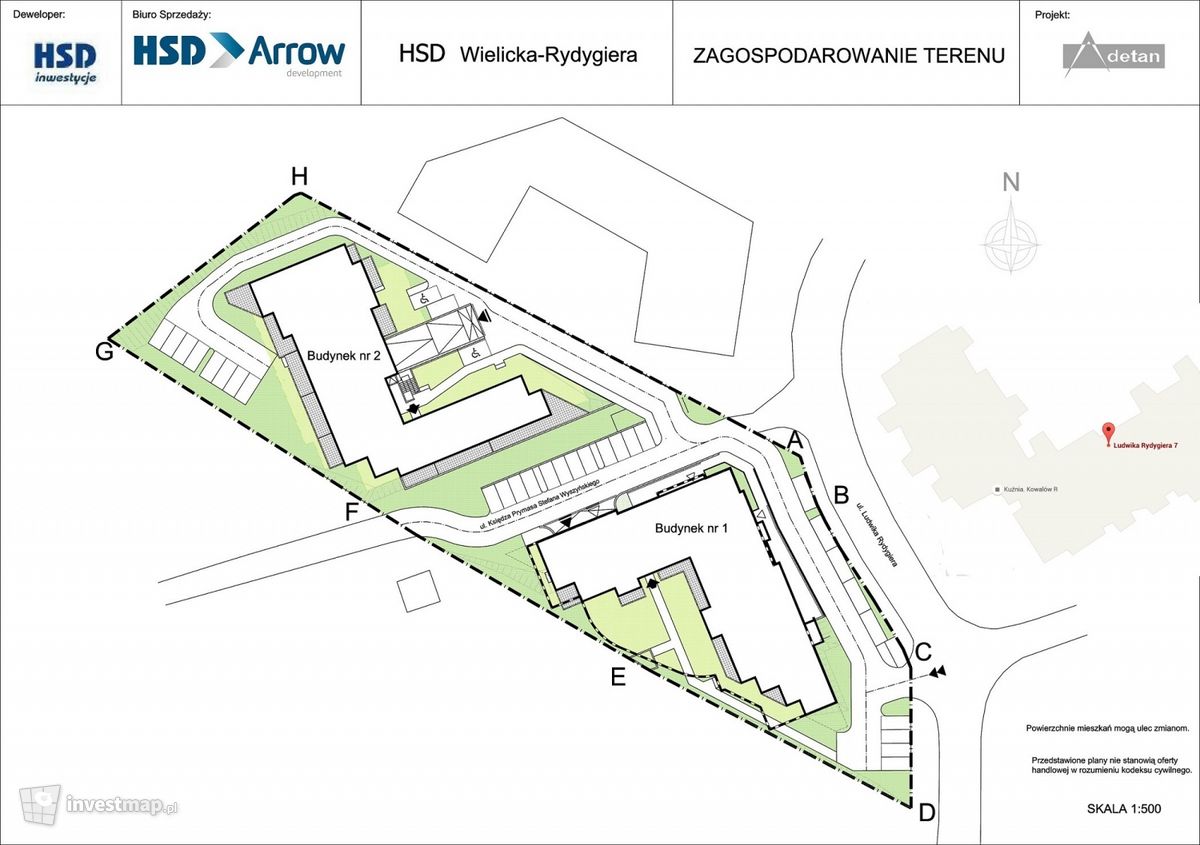 Wizualizacja [Kraków] Apartamenty, ul. Rydygiera (etap I i II) dodał Damian Daraż 