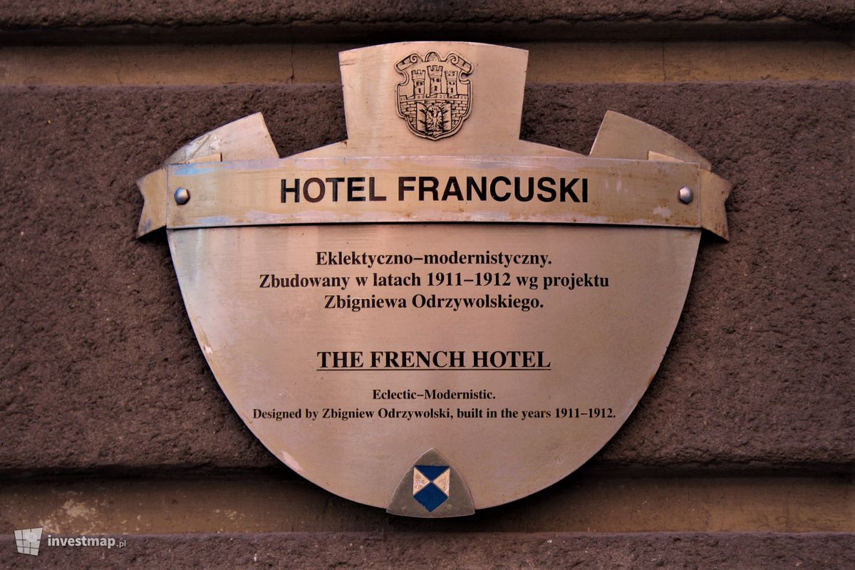 Zdjęcie Hotel Francuski fot. Damian Daraż 