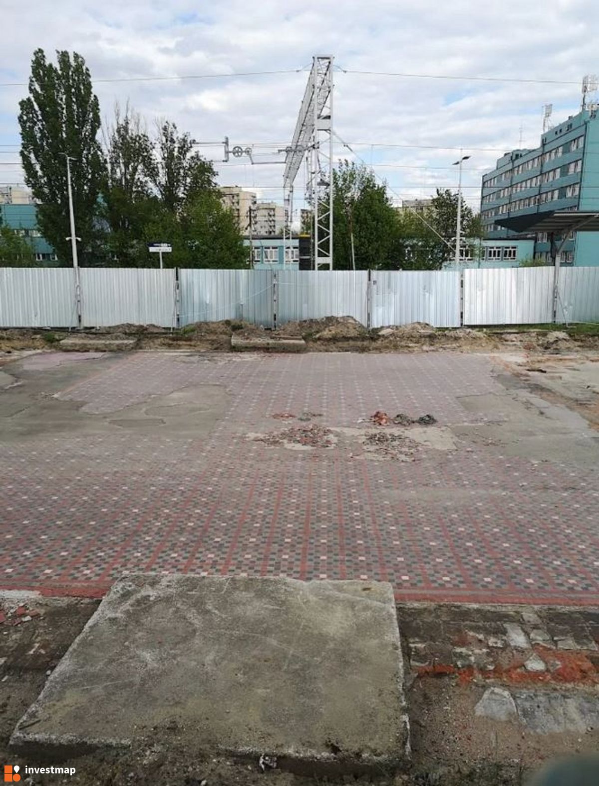 Zdjęcie Dworzec Łódź Kaliska (remont) fot. Orzech 