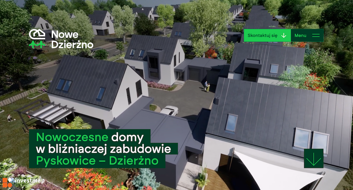 Wizualizacja Osiedle domów jednorodzinnych "Nowe Dzierżno" 