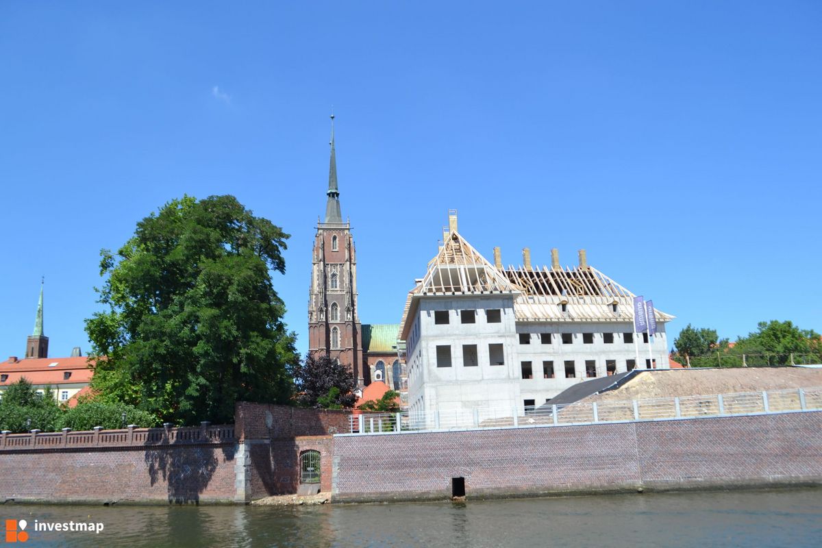Zdjęcie [Wrocław] Archidiecezjalna Biblioteka na Ostrowie Tumskim fot. Jan Augustynowski