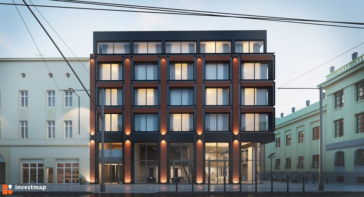Wizualizacja Budynek hotelowy Warszawska 9 
