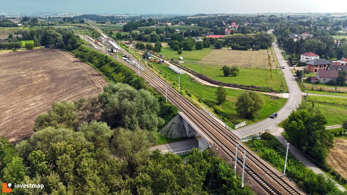 Zdjęcie Przystanek kolejowy Kraków Kościelniki fot. Wojciech Jenda