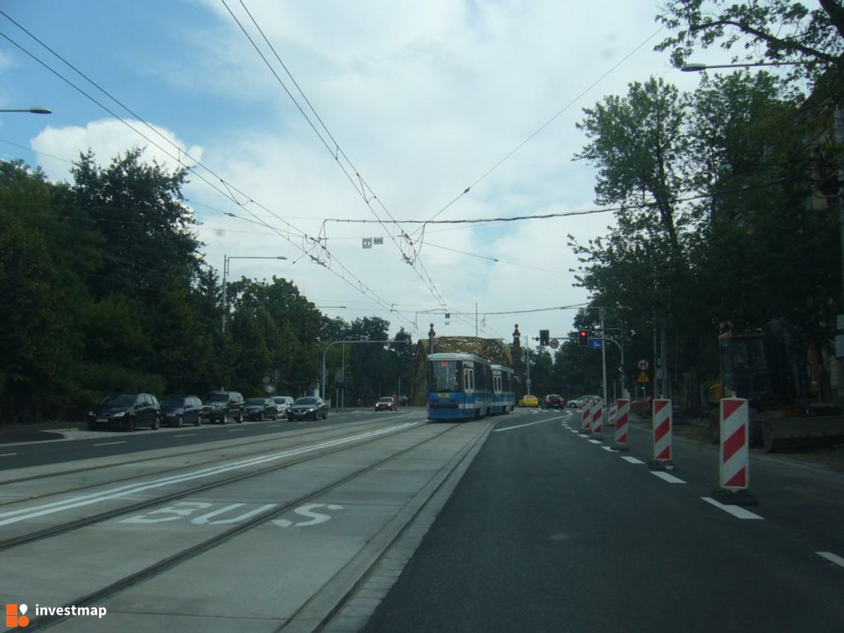 Zdjęcie [Wrocław] Przebudowa ciągu ulic Curie-Skłodowskiej - Wróblewskiego - Wystawowa - Mickiewicza fot. Orzech 