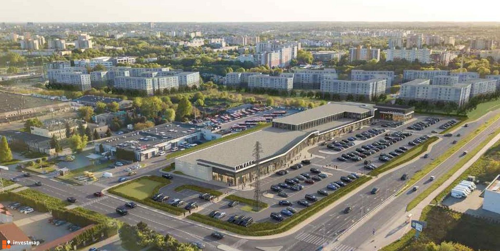 Park handlowy, ul. Szewczyka