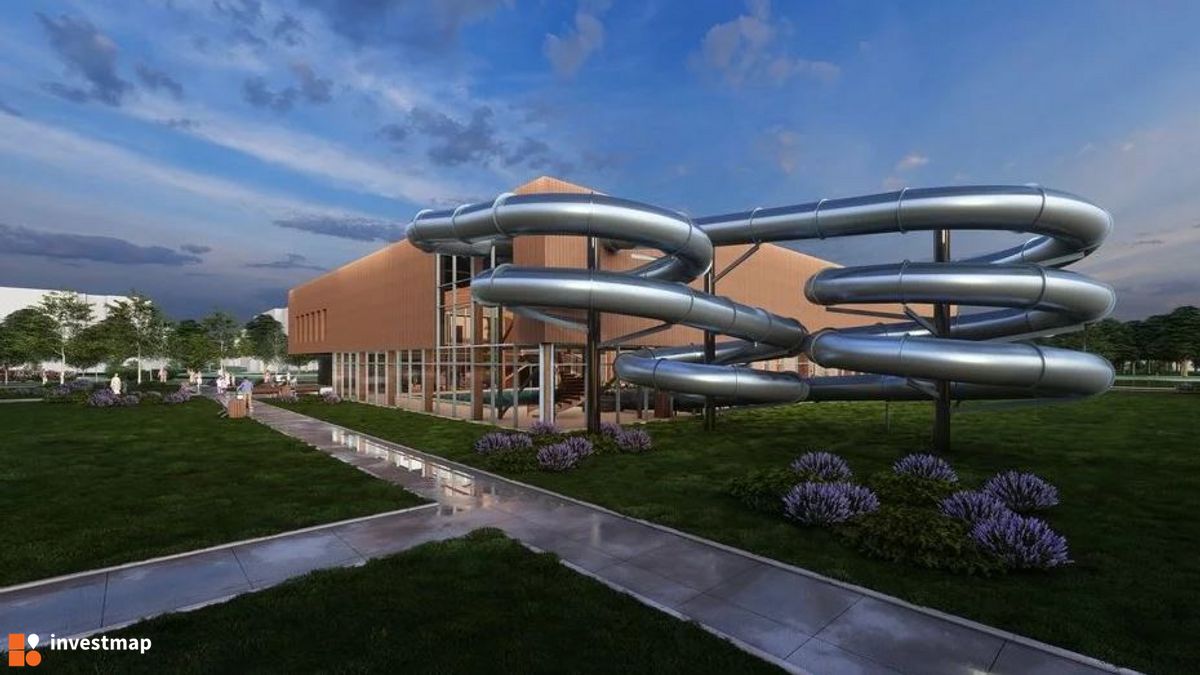 Wizualizacja Aquapark Widzew dodał Orzech 